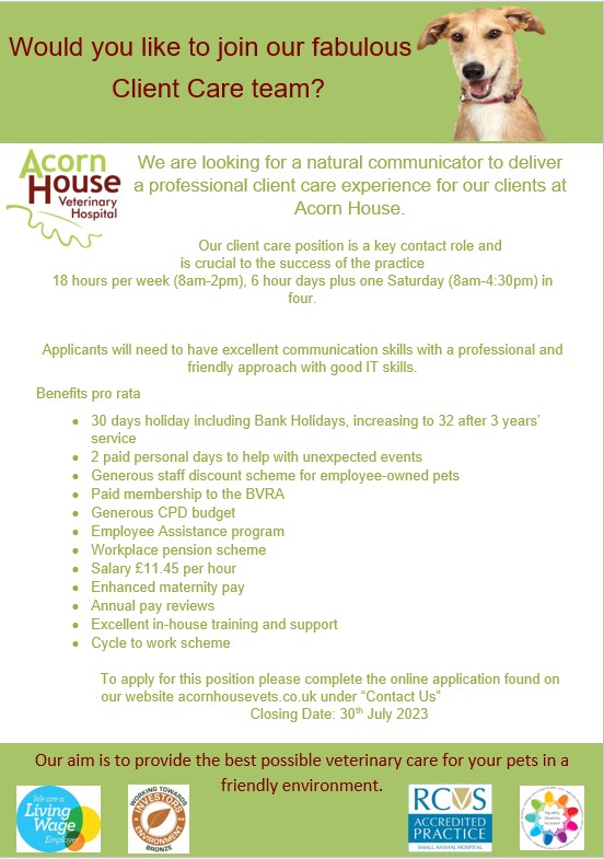 Acorn House Vets In Bedford