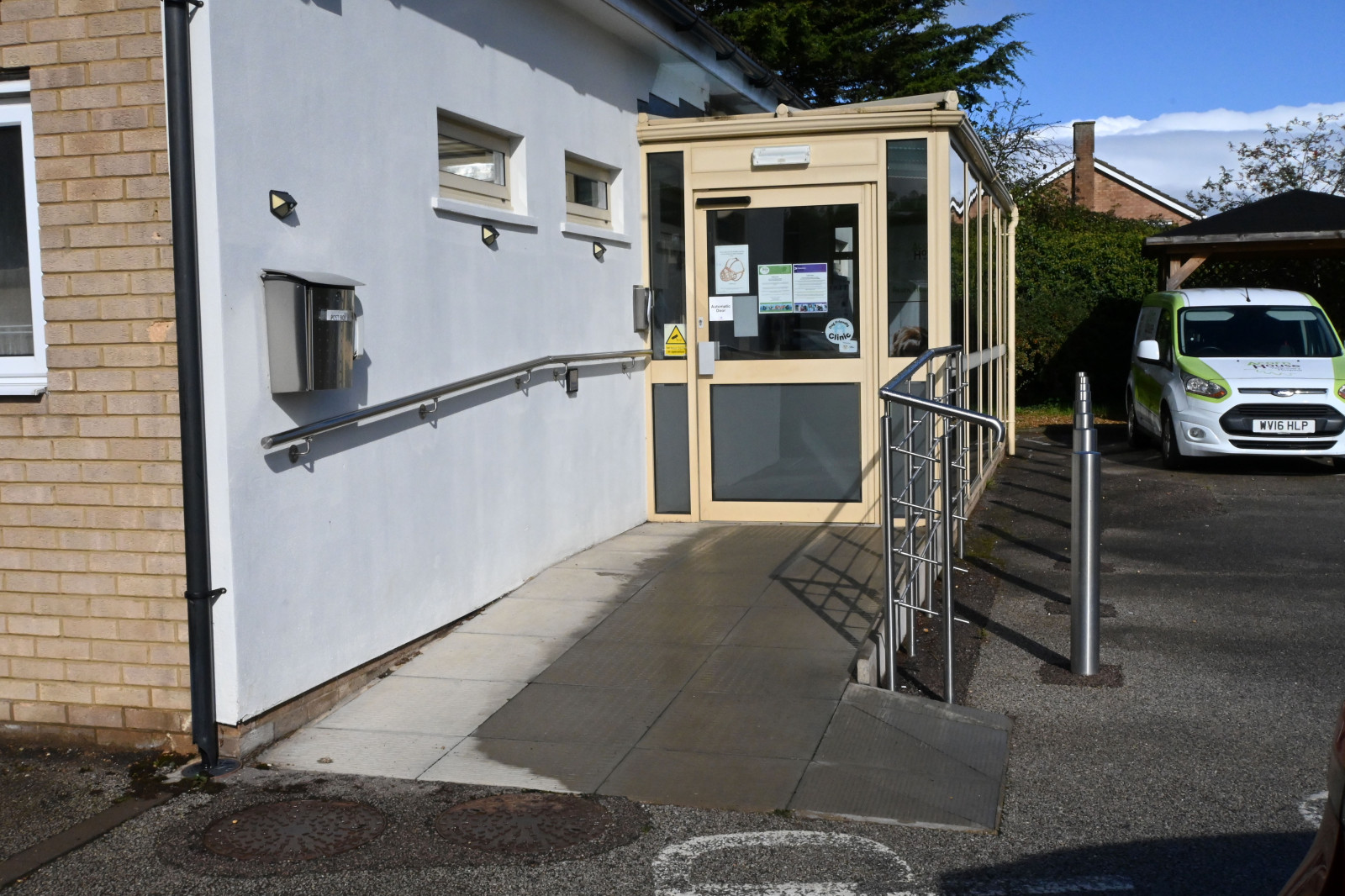 Ramp to front door