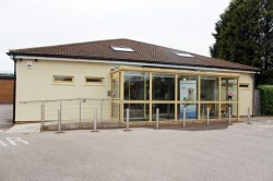Front view of Acorn House
