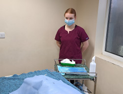 Image of person on work experience